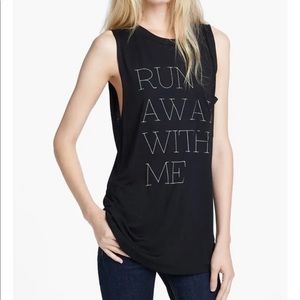 Haute Hippie Graphic Tank